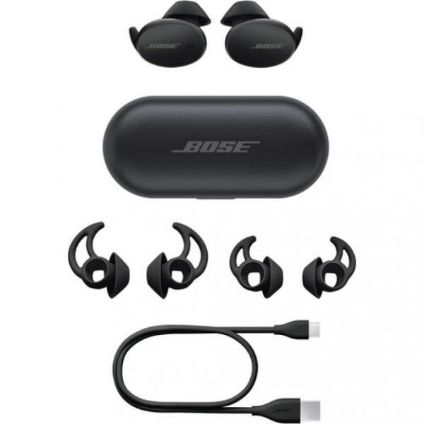 Наушники TWS Bose Sport Earbuds Triple Black 805746-0010 - фото Наушники TWS Bose Sport Earbuds Triple Black 805746-0010