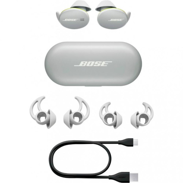 Наушники TWS Bose Sport Earbuds Glacier White 805746-0030 - фото Наушники TWS Bose Sport Earbuds Glacier White 805746-0030