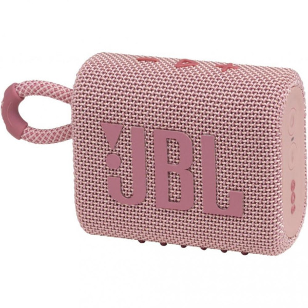 Портативные колонки JBL GO 3 Pink (JBLGO3PINK)