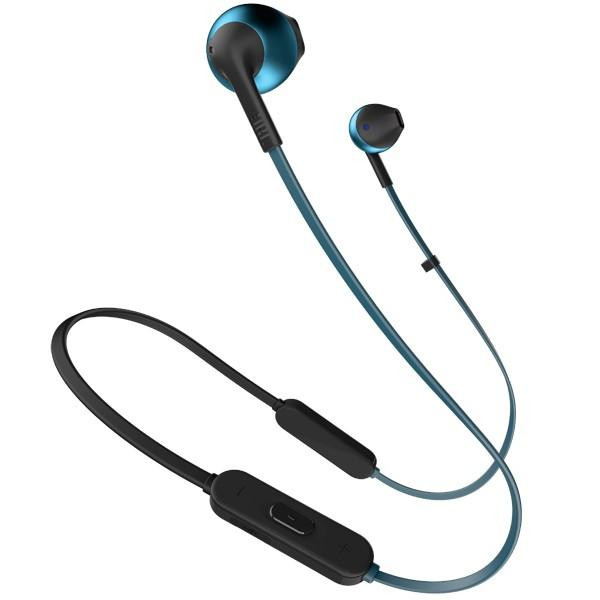 Наушники с микрофоном JBL T205BT Blue (JBLT205BTBLU) - фото Наушники с микрофоном JBL T205BT Blue (JBLT205BTBLU)