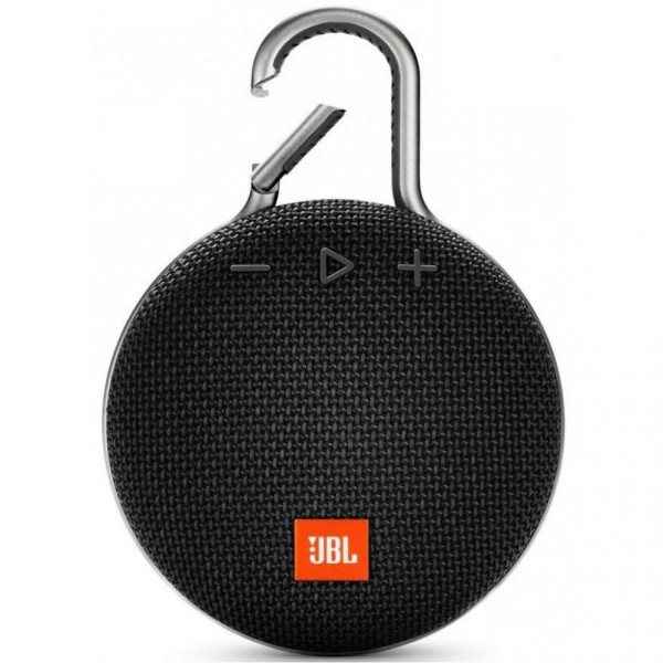Портативная колонка JBL CLIP 3 Midnight Black (CLIP3BLK) - фото Портативная колонка JBL CLIP 3 Midnight Black (CLIP3BLK)
