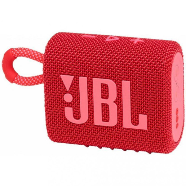 Портативные колонки JBL GO 3 Red (JBLGO3RED) - фото Портативные колонки JBL GO 3 Red (JBLGO3RED)
