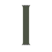 Ремінець-браслет для Apple Watch 38mm/40mm Braided Solo Loop (Inverness Green) M
