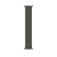 Ремінець-браслет для Apple Watch 38mm/40mm Braided Solo Loop (Inverness Green) M