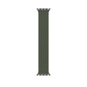 Ремінець-браслет для Apple Watch 42mm/44mm Braided Solo Loop (Inverness Green) S
