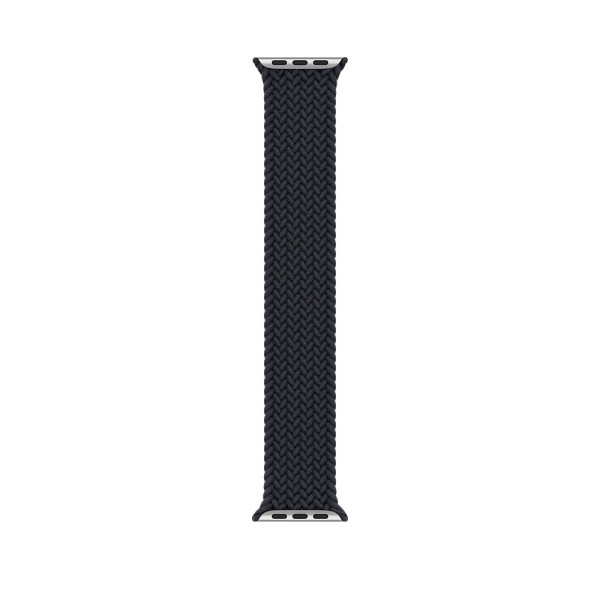 Ремінець-браслет для Apple Watch 38mm/40mm Braided Solo Loop (Charcoal) M - фото Ремінець-браслет для Apple Watch 38mm/40mm Braided Solo Loop (Charcoal) M