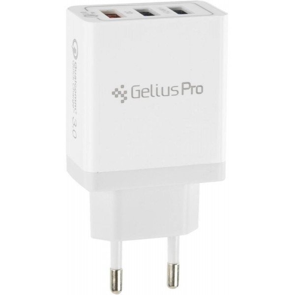 СЗУ Gelius Pro Dominion QC3.0 GP-HC04 3USB 3.1A White