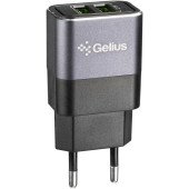 СЗУ Gelius Pro Iron GP-HC05 2USB 2.1A Black/Grey (12 мес)
