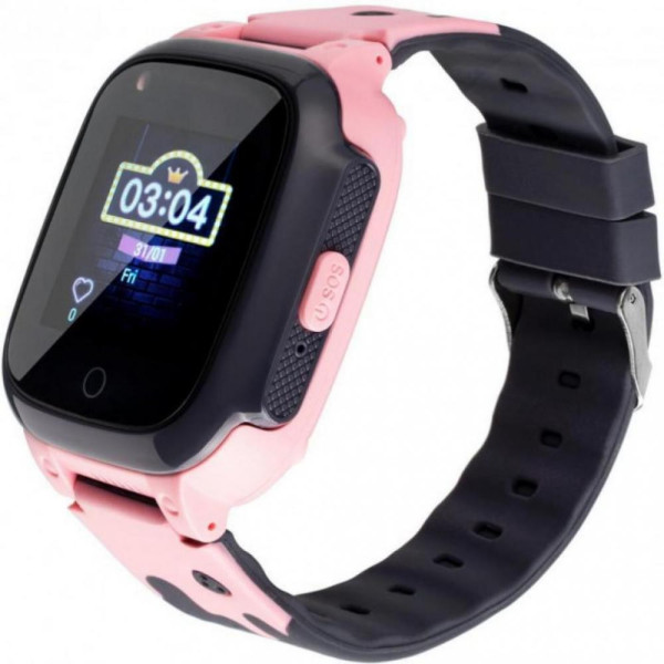 Детские умные часы с GPS трекером Gelius Pro Care GP-PK004 (LTE/VoLTE/Temperature control) Pink (12 мес) - фото Детские умные часы с GPS трекером Gelius Pro Care GP-PK004 (LTE/VoLTE/Temperature control) Pink (12 мес)