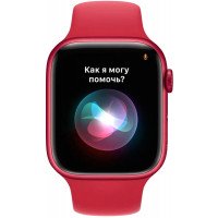 Apple Watch Series 7 GPS 45mm PRODUCT RED Aluminum Case With PRODUCT RED Sport