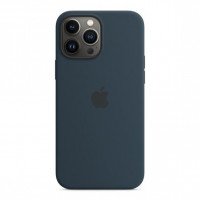 Чехол для iPhone 13 Pro Max Apple Silicone Case with MagSafe (Abyss Blue)