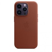 Чехол для iPhone 14 Pro Apple Leather Case with MagSafe (Umber)