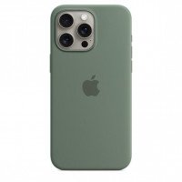 Чехол для iPhone 15 Pro Max Apple Silicone Case with MagSafe (Cypress)
