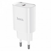 Сетевое зарядное устройство HOCO N14 Smart Single Port PD20W White