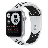 Apple Watch Nike SE GPS 40mm Silver Aluminum Case w. Pure Platinum/Black Nike Sport B. (MYYD2UL/A) UACRF