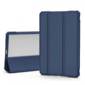 Чехол для iPad Pro 12.9 (2020) Blueo Ape Case with Leather Sneath (Navy Blue)