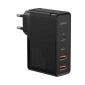 Сетевое зарядное устройство Baseus GaN PRO Quick Charger 2C+2U 100W EU Black