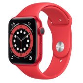 Apple Watch Series 6 GPS + Cellular 44mm PRODUCT(RED) Aluminum Case w. PRODUCT(RED) Sport B. (M07K3)