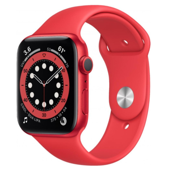Apple Watch Series 6 GPS + Cellular 44mm PRODUCT(RED) Aluminum Case w. PRODUCT(RED) Sport B. (M07K3)