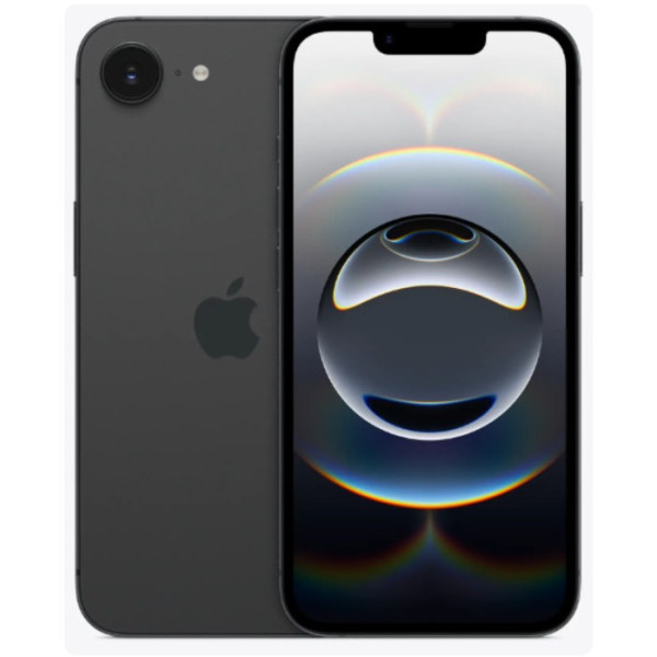 Apple iPhone 16e 128GB eSIM Black (MD0D4) - фото Apple iPhone 16e 128GB eSIM Black (MD0D4)