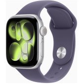 Apple Watch Series 11 GPS 42mm Silver Alu. Case w. Purple Fog S. Band - S/M (MEU64)