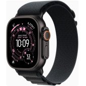 Apple Watch Ultra 3 GPS + Cellular 49mm Black Tit. Case w. Black Alpine Loop - Small (MF0Q4)