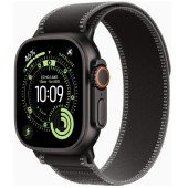 Apple Watch Ultra 3 GPS + Cellular 49mm Black Tit. Case w. Black/Charcoal Trail Loop - S/M (MF1D4)