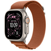 Apple Watch Ultra 3 GPS + Cellular 49mm Natural Tit. Case w. Terra Cotta A. Loop - Medium (MF1V4+MFTC4)