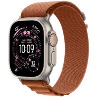 Apple Watch Ultra 3 GPS + Cellular 49mm Natural Tit. Case w. Terra Cotta A. Loop - Medium (MF1V4+MFTC4)