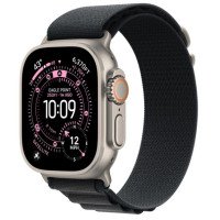 Apple Watch Ultra 3 GPS + Cellular 49mm Natural Tit. Case w. Black Alpine Loop - Small (MF1V4+MFTE4)
