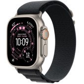 Apple Watch Ultra 3 GPS + Cellular 49mm Natural Tit. Case w. Black Alpine Loop - Large (MF1V4+MFTG4)