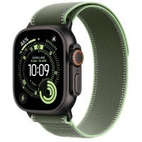 Apple Watch Ultra 3 GPS + Cellular 49mm Black Tit. Case w. Green/Neon Trail Loop - S/M (MF254+MG9N4)