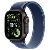 Apple Watch Ultra 3 GPS + Cellular 49mm Black Tit. Case w. Blue/Bright Blue Trail Loop - M/L (MF254+MG9R4)