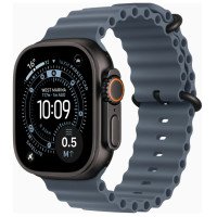 Apple Watch Ultra 3 GPS + Cellular 49mm Black Tit. Case w. Anchor Blue O. Band (MF254+MGCJ4)