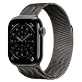 Apple Watch Series 11 GPS + Cellular 42mm Slate Tit. Case w. Slate Milanese Loop (MF9K4+MGJ14)