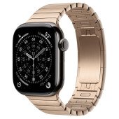 Apple Watch Series 11 GPS + Cellular 42mm Slate Tit. Case w. Gold Link Bracelet (MF9K4+MXMC3)