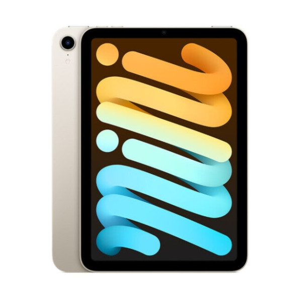 Apple iPad mini 6 Wi-Fi + Cellular 64GB Starlight (MK8C3) - фото Apple iPad mini 6 Wi-Fi + Cellular 64GB Starlight (MK8C3)