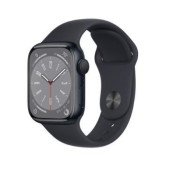 Apple Watch Series 8 GPS 45mm Midnight Aluminum Case w. Midnight Sport Band (MNP13)