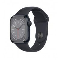 Apple Watch Series 8 GPS 45mm Midnight Aluminum Case w. Midnight Sport Band (MNP13)