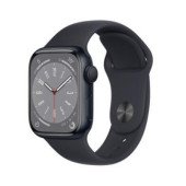 Apple Watch Series 8 GPS 41mm Midnight Aluminum Case w. Midnight Sport Band (MNP53)