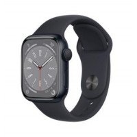 Apple Watch Series 8 GPS 41mm Midnight Aluminum Case w. Midnight Sport Band (MNP53)