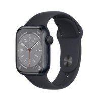 Apple Watch Series 8 GPS 41mm Midnight Aluminum Case w. Midnight Sport Band (MNP53)