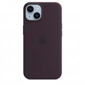 Чехол для iPhone 14 Apple Silicone Case with MagSafe (Elderberry)
