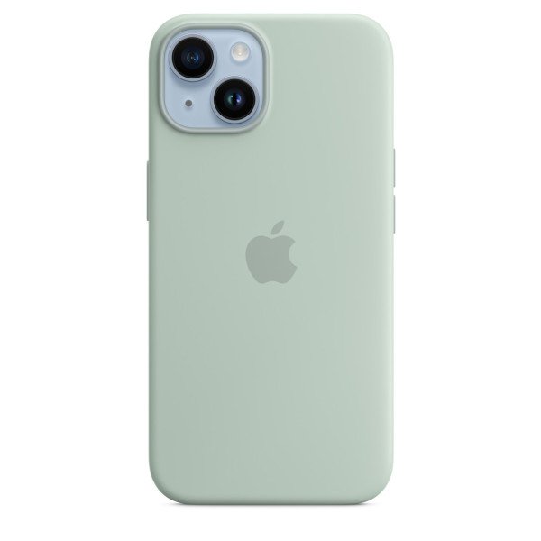 Чехол для iPhone 14 Apple Silicone Case with MagSafe (Succulent) - фото Чехол для iPhone 14 Apple Silicone Case with MagSafe (Succulent)