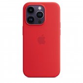 Чехол для iPhone 14 Pro Apple Silicone Case with MagSafe (Red)