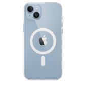 Чехол для iPhone 14 Plus Apple Clear Case with MagSafe (Transparent)
