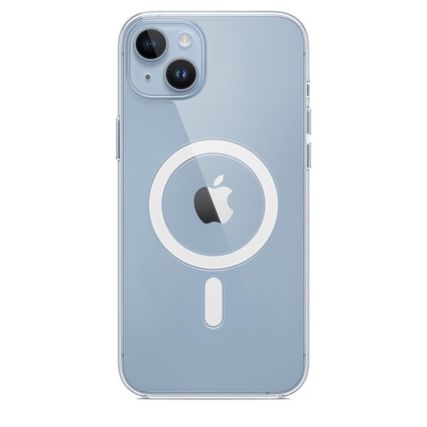 Чехол для iPhone 14 Plus Apple Clear Case with MagSafe (Transparent) - фото Чехол для iPhone 14 Plus Apple Clear Case with MagSafe (Transparent)