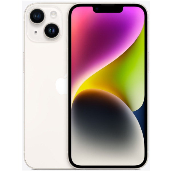 Apple iPhone 14 128GB Starlight (MPUR3)(Уценка) - фото Apple iPhone 14 128GB Starlight (MPUR3)(Уценка)