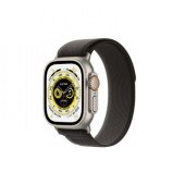 Apple Watch Ultra GPS + Cellular 49mm Titanium Case With Black/Gray Trail Loop - M/L (MQF53/MQFX3)