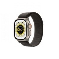 Apple Watch Ultra GPS + Cellular 49mm Titanium Case With Black/Gray Trail Loop - M/L (MQF53/MQFX3)